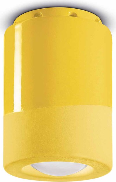 Plafoniera Pi Giallo Limone