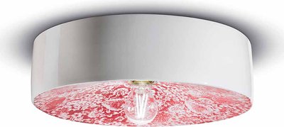 Plafoniera Pi Ming Rosso d40