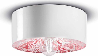 Plafoniera Pi Ming Rosso d25