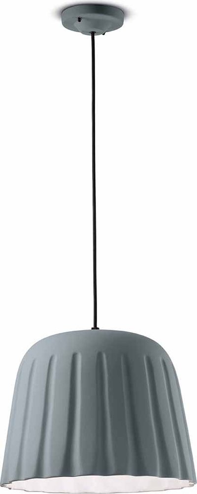 Lampada A Sospensione Madame Gres Grigio Tele grande