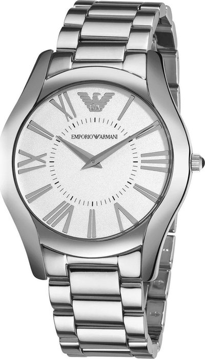 Orologi Orologio da Polso Donna Armani con cinturino in acciaio e quadrante madreperla