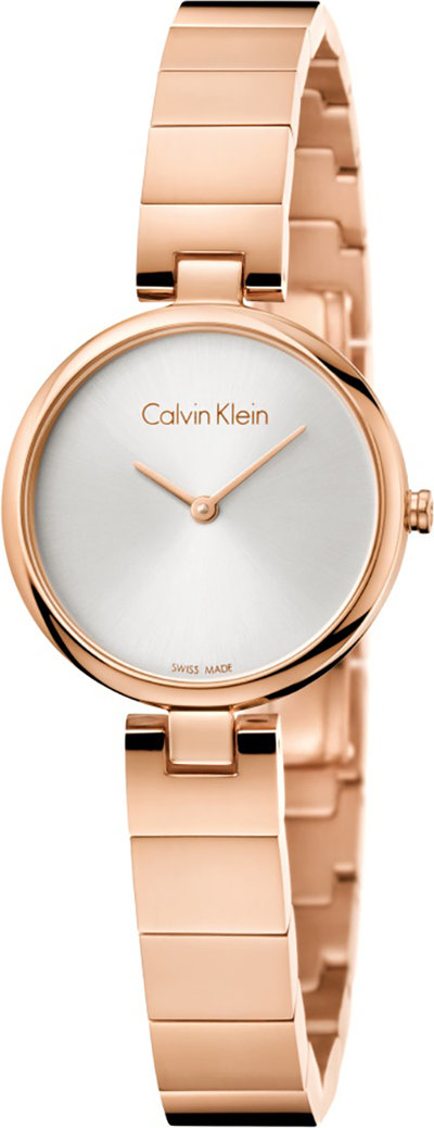 Orologi Orologio da Polso Donna Calvin Klein con cinturino in acciaio e quadrante silver