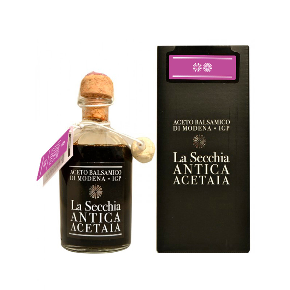 1 bottiglia astucciata Aceto balsamico di Modena igp cuveè 8 - dosatore 250 ml