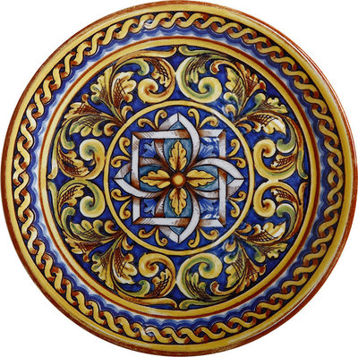 Accessori Piatto Rotondo in Ceramica Salerno 31 cm Duomo Mwjl0016