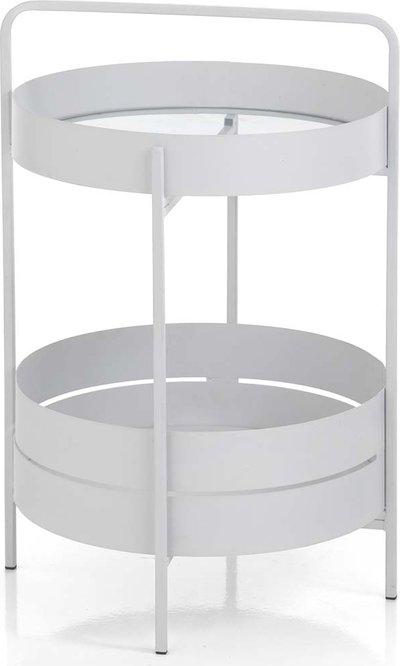 Tavolini Tavolino / scaffale 2 ripiani SBROLLO