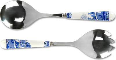 Coppia posate insalata 25 cm Blue Italian Portmerion