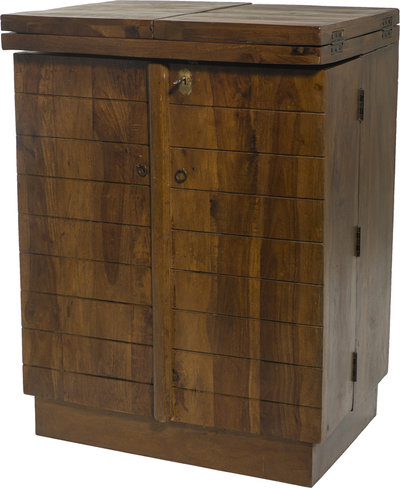 Credenze e madie Mobile bar apribile in legno