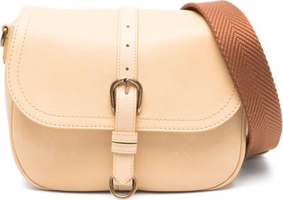 Borse a spalla Sally Bag Medium Smooth Calfskin Leather Fabric Shoulder Strap Gwa00379a00059355103