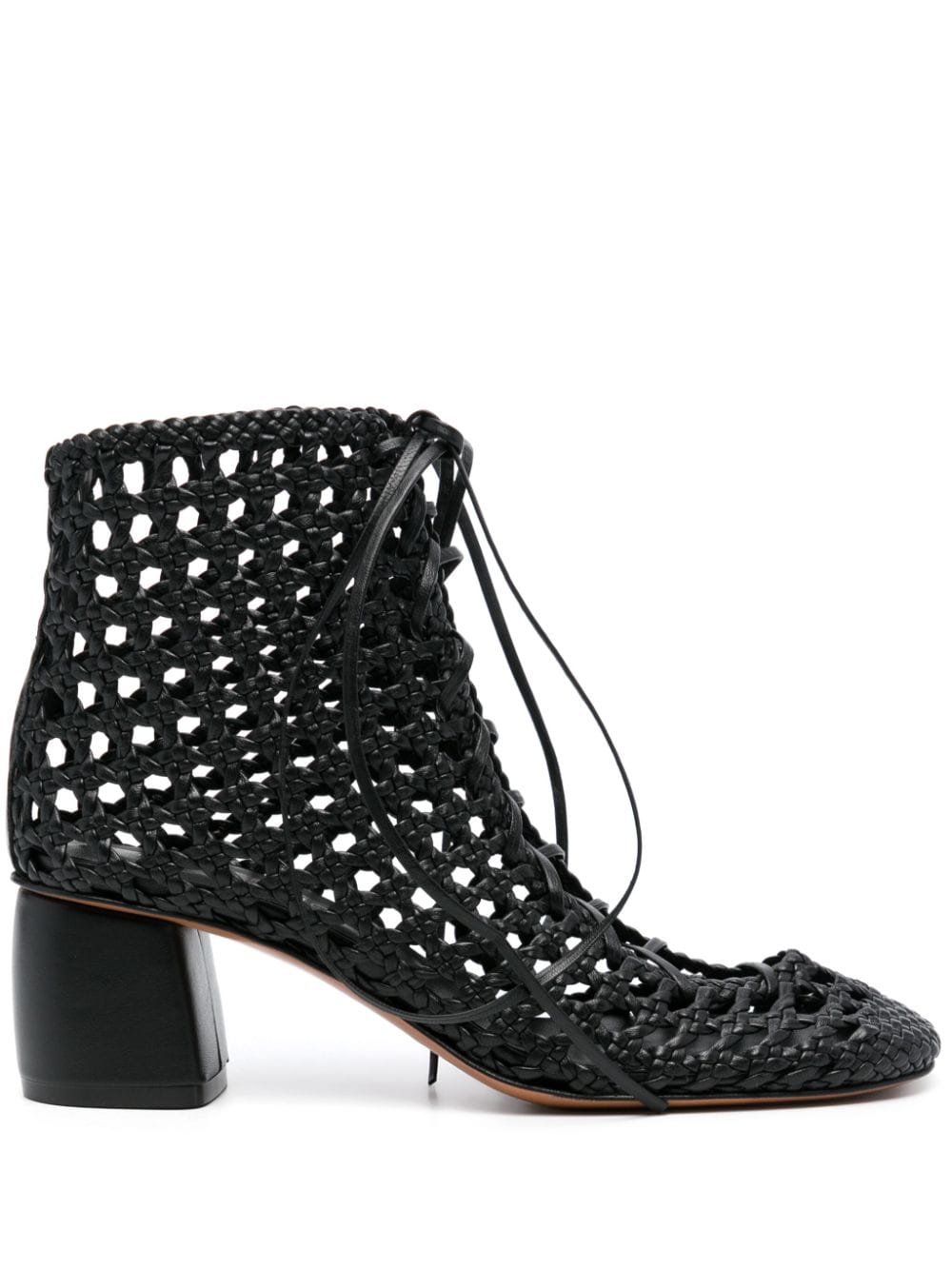 Image of Hand-woven Chic Ankle Boots 9995myshoes