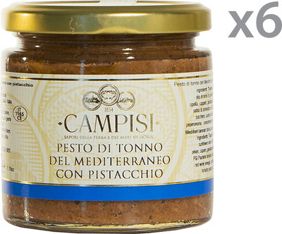 Sughi 6 barattoli - Pesto di tonno e pistacchio