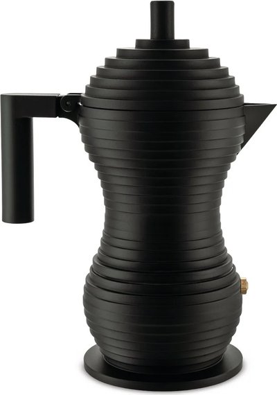 Pulcina,caffettiera Nero Mdl026bb
