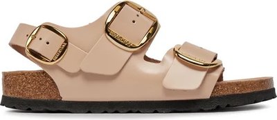 Mocassini Milano Big Buckle Shine New Beige 1026484