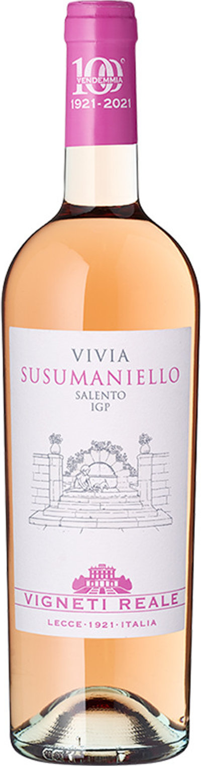 Susumaniello Rosato Salento Igt Vivia 2023 - Vigneti Reale 0.75 lt