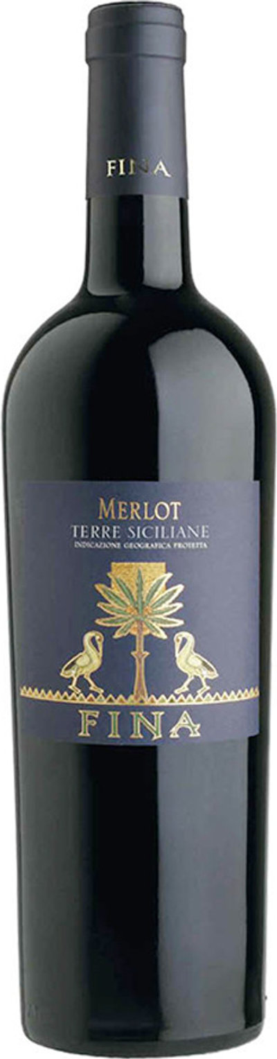 Merlot Terre Siciliane Igt 2021 - Cantine Fina 0.75 lt