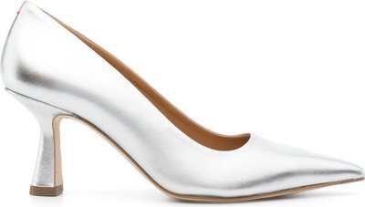 Décolleté Zandra Laminated Nappa Leather Silver A11puzndss75st223920051
