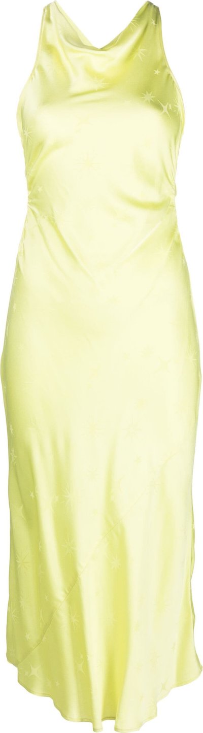 Vestiti "étoile" Satin Jacquard Dress 12373mydress
