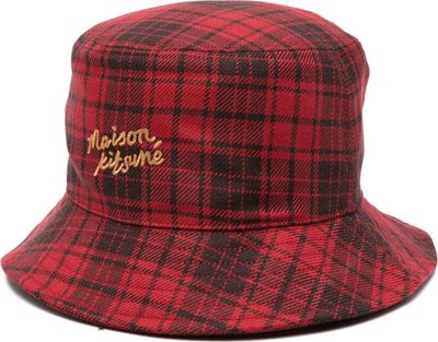 Cappelli Checked Bucket Hat Lw06114wt0027