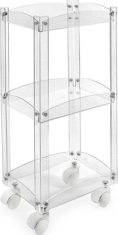 Chariots Service de panier transparent