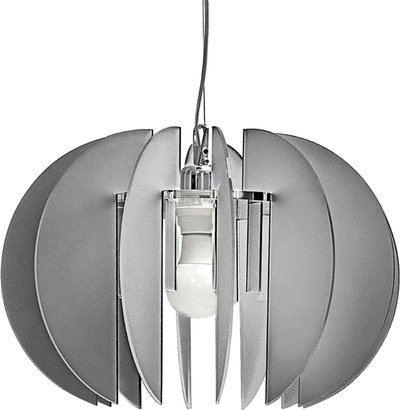 Suspensions et plafonniers Sphère en suspension fumé satiné