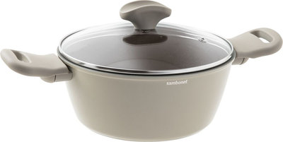 Casseruole E Pirofile Casseruola alta 2 maniglie - Rotondo - Ø 20,0 cm - h 10,5 cm - 2,300 l - Silver Force