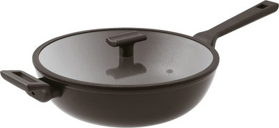 Padelle e pentole Wok - Rotondo - Ø 30,0 cm - h 9,2 cm - 5,000 l - Titan Pro Double Induction