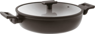 Casseruole E Pirofile Casseruola bassa - Rotondo - Ø 24,0 cm - h 7,0 cm - 2,700 l - Titan Pro Double Induction