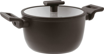 Casseruole E Pirofile Casseruola alta 2 maniglie - Rotondo - Ø 24,0 cm - h 13,6 cm - 5,500 l - Titan Pro Double Induction