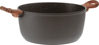 Casseruole E Pirofile Casseruola alta 2 maniglie - Rotondo - Ø 24,0 cm - h 11,5 cm - 4,500 l - Rock 'N' Rose