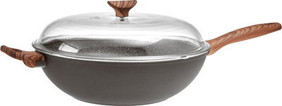 Padelle e pentole Wok - Rotondo - Ø 32,0 cm - h 9,5 cm - 5,700 l - Rock 'N' Rose