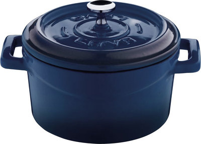 Casseruole E Pirofile Casseruola 2 M Ø Cm 10 Lt 0,35 Ghisa Blu