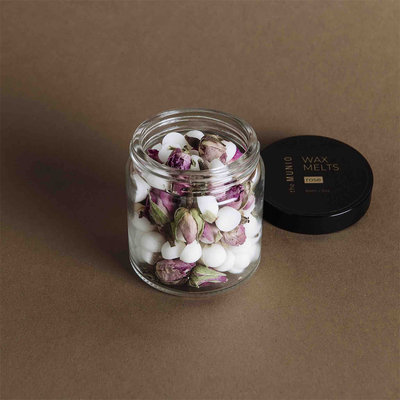Fragranze Mini Wax Melts alla Rosa in Vetro Votivo-60ml