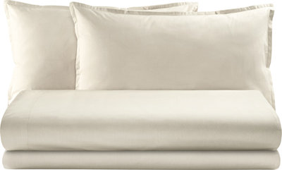 AURORA Completo letto matrimoniale, Grigio Perla