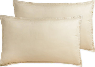 AURORA Set 2 federe 50x80 cm, Beige