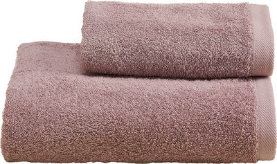 Tessili ELISA Set spugna viso + ospite, Rosa