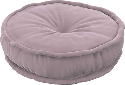 Arredo Pouf francese, 50x13 cm (Posh Velvet) - rosa antico