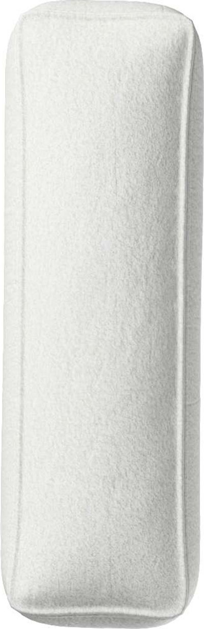 Arredo Cuscino con lettere I, 35x40 cm (Boucle) - bianco