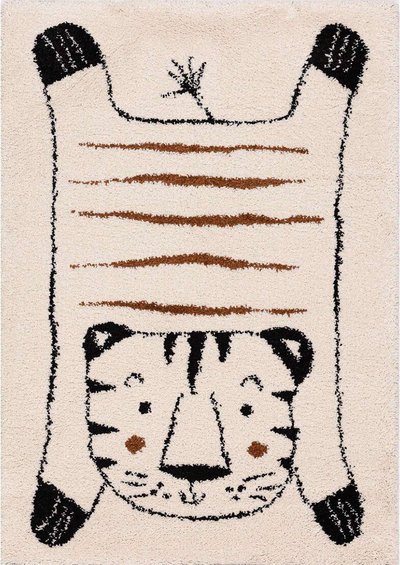 Arredo Tappeto tigre - beige