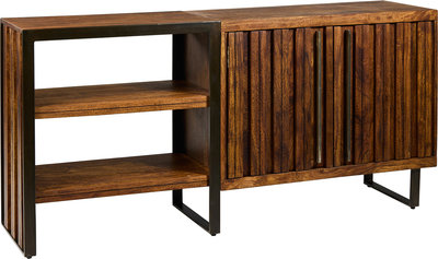 Credenze e madie Boston - credenza 2 sportelli con ripiani