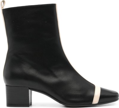 Stivaletti Black/ivoire Nappa Leather bo Audrey01
