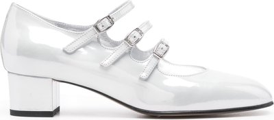 Décolleté White Reflex Patent Leather m Kina2402
