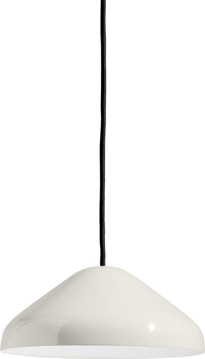 Lampade a sospensione Sospensione PAO, bianco panna D.23 cm
