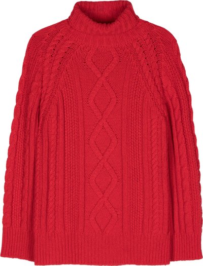 Maglie Soft Wool Oversized Aran Sweater 13340myknit