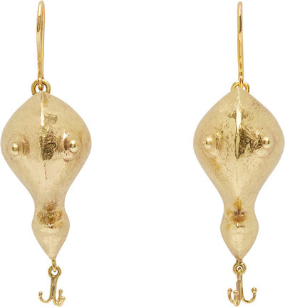 Banana House Big Lure Earrings 3232a