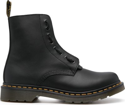 Stivaletti 1460 Pascal Frnt Zip Black Nappa 23863001