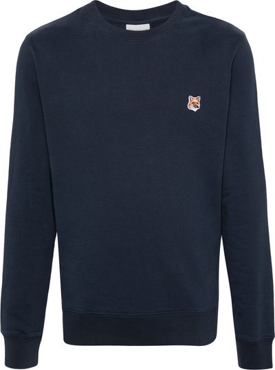 Maglie Fox Head Patch Regular Sweatshirt Lm00301km0001