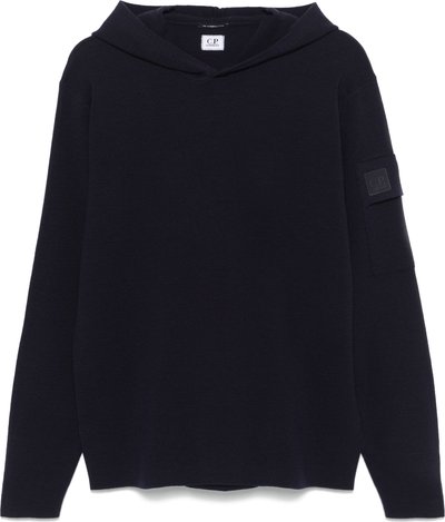 Maglie Metropolis Series Extra Fine Merino Wool Hooded Sweatshirt 17clkn014a005528a