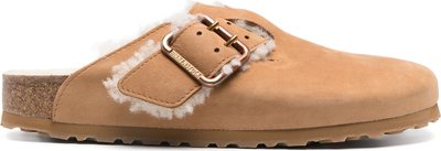 Mocassini Boston Bold Shearling Cognac, Natural Leather 1023316