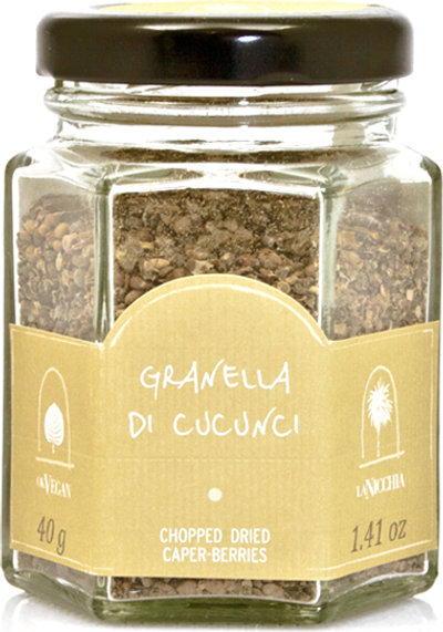 Olive e Capperi 6 vasetti da 40 gr - Granella di Cucunci