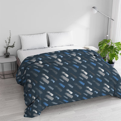 Copriletti, coperte e plaid Trapunta invernale Basic, gessetti