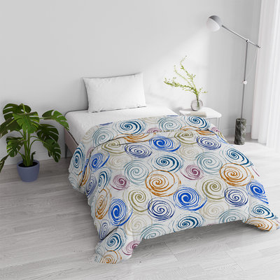 Trapunta invernale Basic, spirals